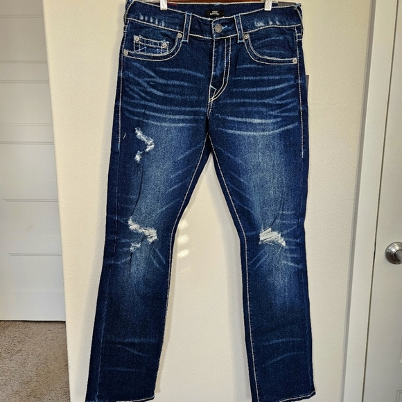 NWT!!! RICKY BIG T NF RELAXED STRAIGHT JEAN, SIZE W33 - Picture 1 of 10